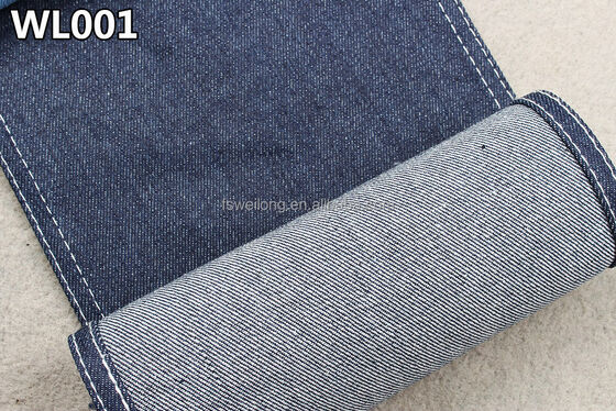 Polyester de coton Denim 72 pouces de largeur Denim tissus