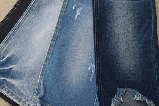 100% coton denim tissu petit ami jeans denim tissu prix de l'usine fournisseurs