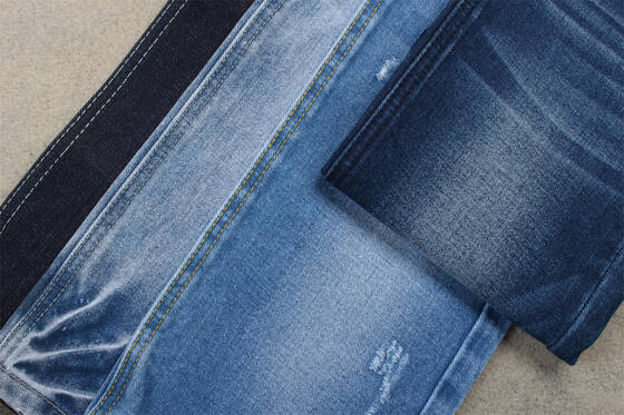 100% coton denim tissu petit ami jeans denim tissu prix de l'usine fournisseurs
