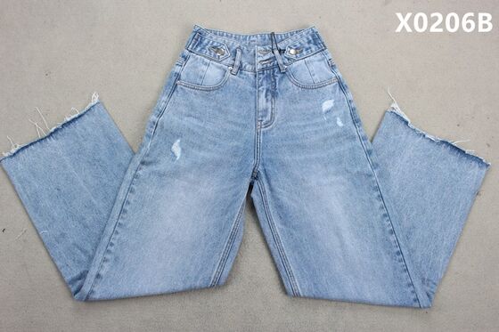 100% coton denim tissu petit ami jeans denim tissu prix de l'usine fournisseurs