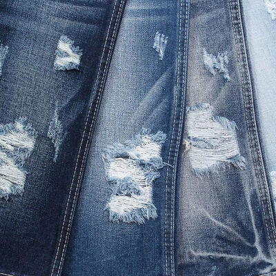 11.5 Tissu de denim en coton non spandex de 70' de largeur et super bleu foncé