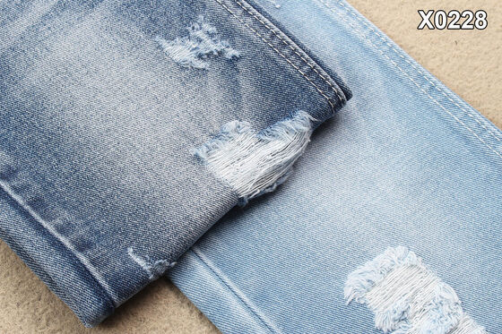 11.5 Tissu de denim en coton non spandex de 70' de largeur et super bleu foncé
