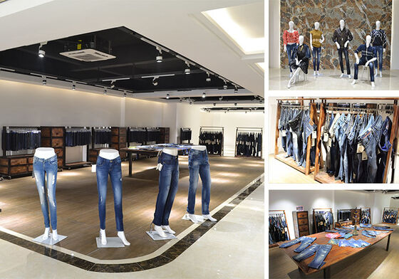 Khaki très vendu en denim de coton pur 100% lourd de 13,5 oz