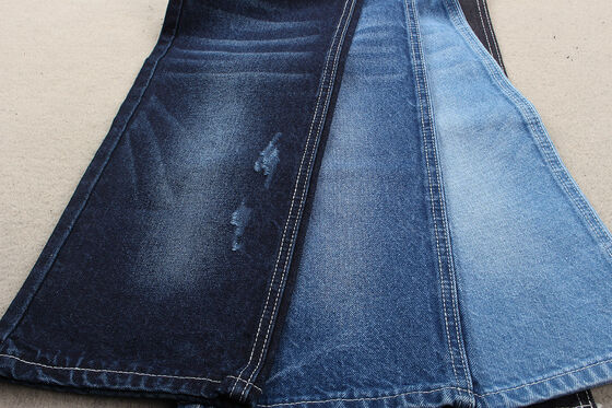 Nouvelle tendance mode : tissu denim en coton recyclé, 12 % de coton recyclé et 88 % de coton, 11 OZ, écologique