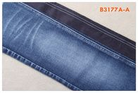 SPX de Ctn 23 du tissu 73 de denim de polyester de coton tricoté par faux de TR 9,5 once Lycra poly 1