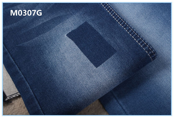 58 60" double couche de la largeur 7.5oz imiter pour tricoter le tissu cru de denim pour des jeans