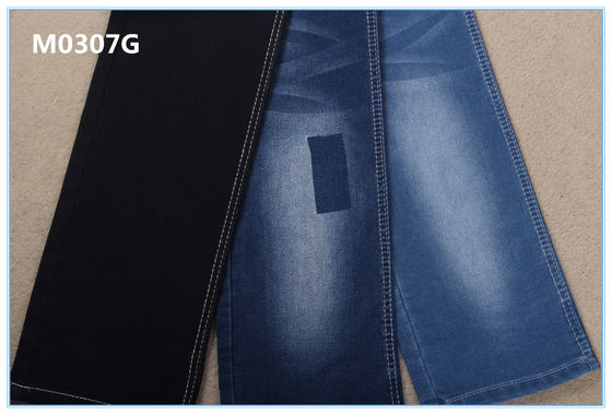 58 60" double couche de la largeur 7.5oz imiter pour tricoter le tissu cru de denim pour des jeans
