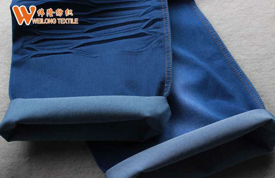 Tissu extensible de denim de brome hommes-femmes