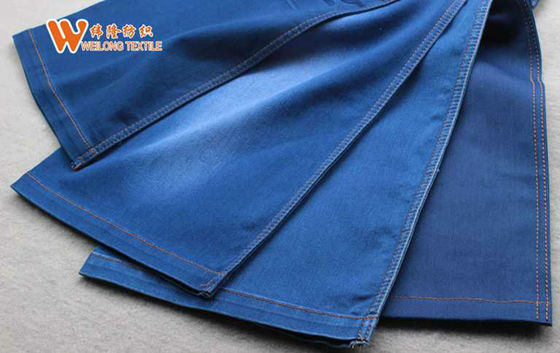 Tissu extensible de denim de brome hommes-femmes