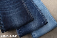 11oz 98 tissu matériel de sergé de denim de jeans extensibles d'homme tissé par Spandex du coton 2