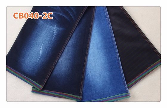 La trame verte bleue rouge bavardent le tissu de denim de 10 onces