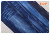 Tissu de denim de mèche de bout droit de coton de la contre-taille 11oz 170 cm 65% pour des jeans
