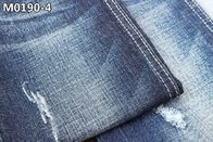 Tissu bleu-foncé de denim de Spandex de coton de GOTS avec la largeur croisée de la mèche 150 de trappe