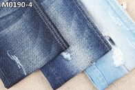 Tissu bleu-foncé de denim de Spandex de coton de GOTS avec la largeur croisée de la mèche 150 de trappe