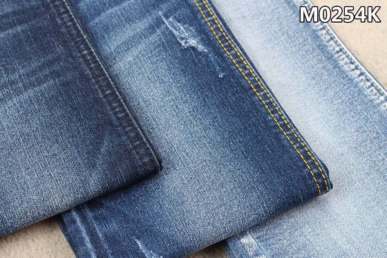 Bon prix tissu de denim de Spandex de polyester de coton de mèche de 9.5oz Repreve uF en ligne