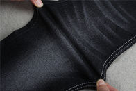 tissu maigre de denim de jeans de noir superbe du bout droit 10oz