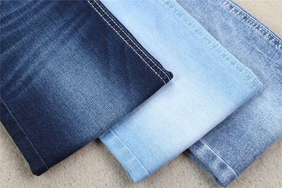 Bon prix Bout droit de puissance de Spandex de coton de tissu de denim de 8,3 d'once blues-jean d'indigo poly en ligne
