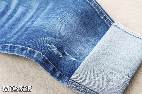 Composition 100% coton 11,3 oz couleur bleu foncé Tissu en denim pour jeans Tissu en denim