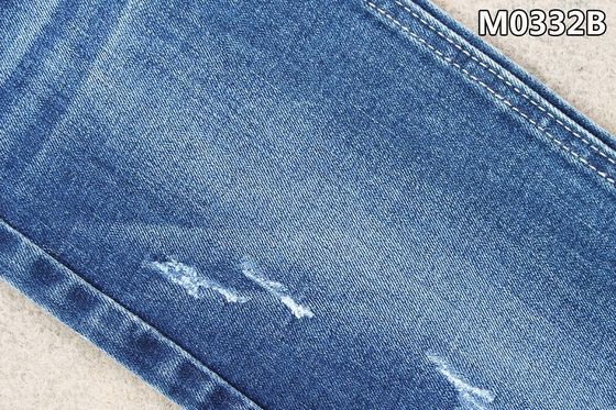 Composition 100% coton 11,3 oz couleur bleu foncé Tissu en denim pour jeans Tissu en denim