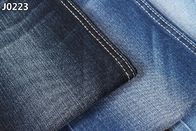 Tissu bleu-foncé de denim de Spandex de polyester de coton de Sluby avec le repêchage d'étendue