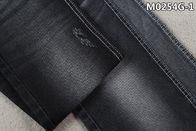 Le tissu de denim de Spandex de polyester de mèche de noir de 10,3 onces traitent à la légère Wear de bout droit de dames