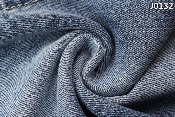 Bon prix Tissu élastique léger moyen de denim de bout droit de 8,7 onces avec Ring Spun Yarn en ligne