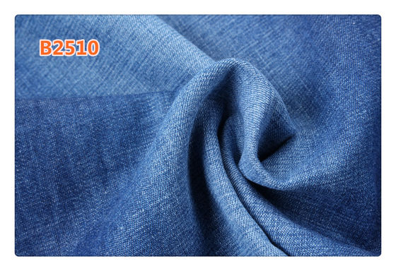 Bon prix 2/1 tissu de denim de coton du sergé 4.5Oz 100 de main droite pour le T-shirt en ligne