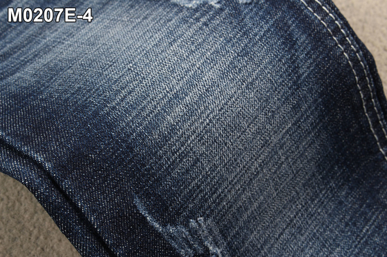 Tissu Denim Sanforizing 12.7Oz Avec Crosshatch Bleu Foncé