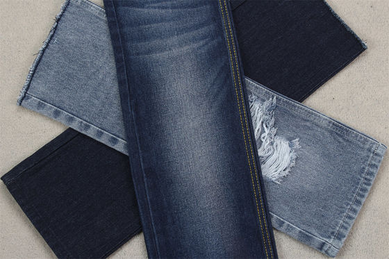 Bon prix Tissu de denim du coton 12.7OZ 100 pour des jeans fonctionnant la fabrication de port en ligne
