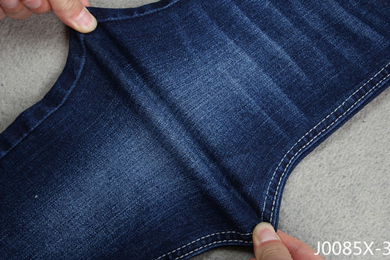 Bon prix bleu d'indigo de tissu des jeans 9.4oz avec le style doux d'été de Handfeeling de mèche en ligne