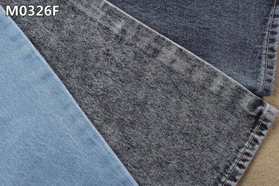 Bon prix Sanforisage du tissu de denim du coton 100 pour les vestes en pierre de style d'ami d'agent de blanchiment de lavage en ligne