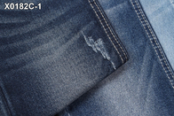 Tissu moyen de denim de sergé de bout droit de tissu de jeans de femmes de poids pour le pantalon régulier de fille