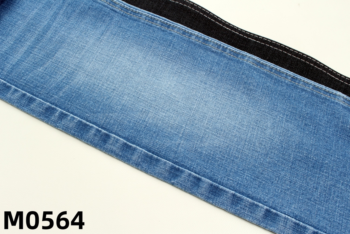 2025 Vente à chaud 11 onces bleu foncé étirement tissu denim tissé pour jeans