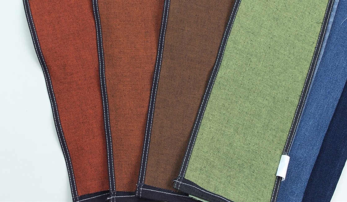 Gros de 10 oz Tissu en denim tissé à l' arrière coloré pour jeans