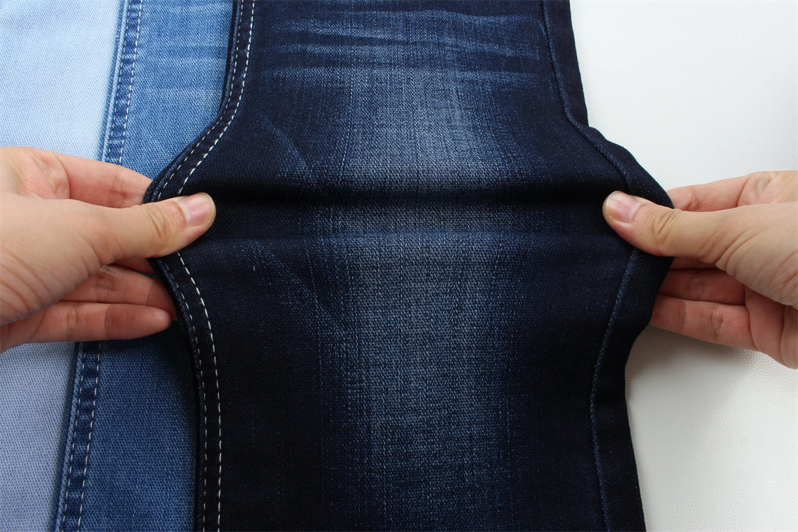 Tissu en denim à haute élasticité Convient pour les femmes 11,4 oz Poids moyen