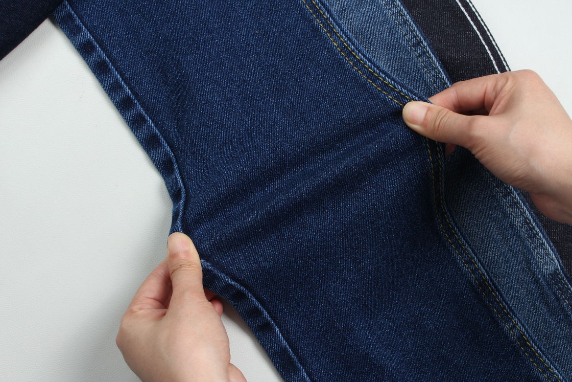 11.5 Tissu en denim pour les jeans en coton polyester spandex confort étirement