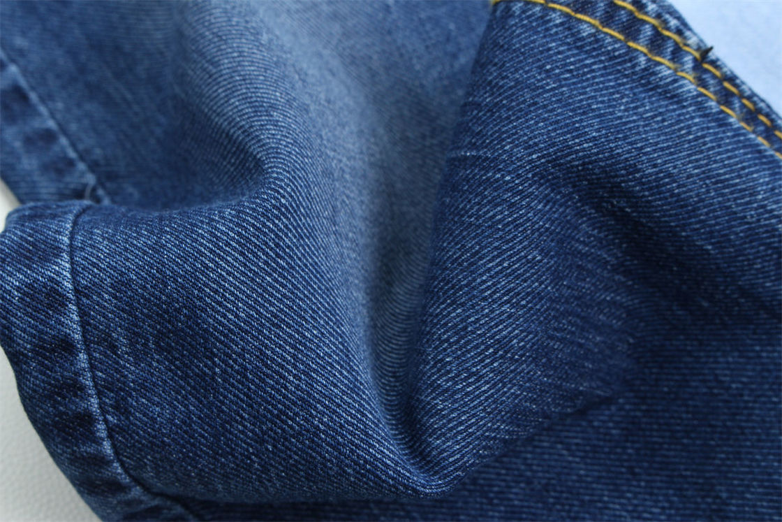 6 oz de tissu à étirement très doux Tencel Tissu en denim pour chemises et jeans pour enfants Super mince Confortable et respirant