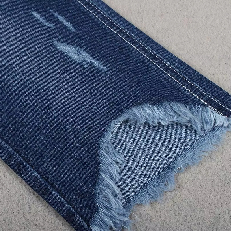 100% Cotton Denim Fabric with 3/1 Right Hand Twill and 10 X 10 Construction for Jeans in 58/60" Width