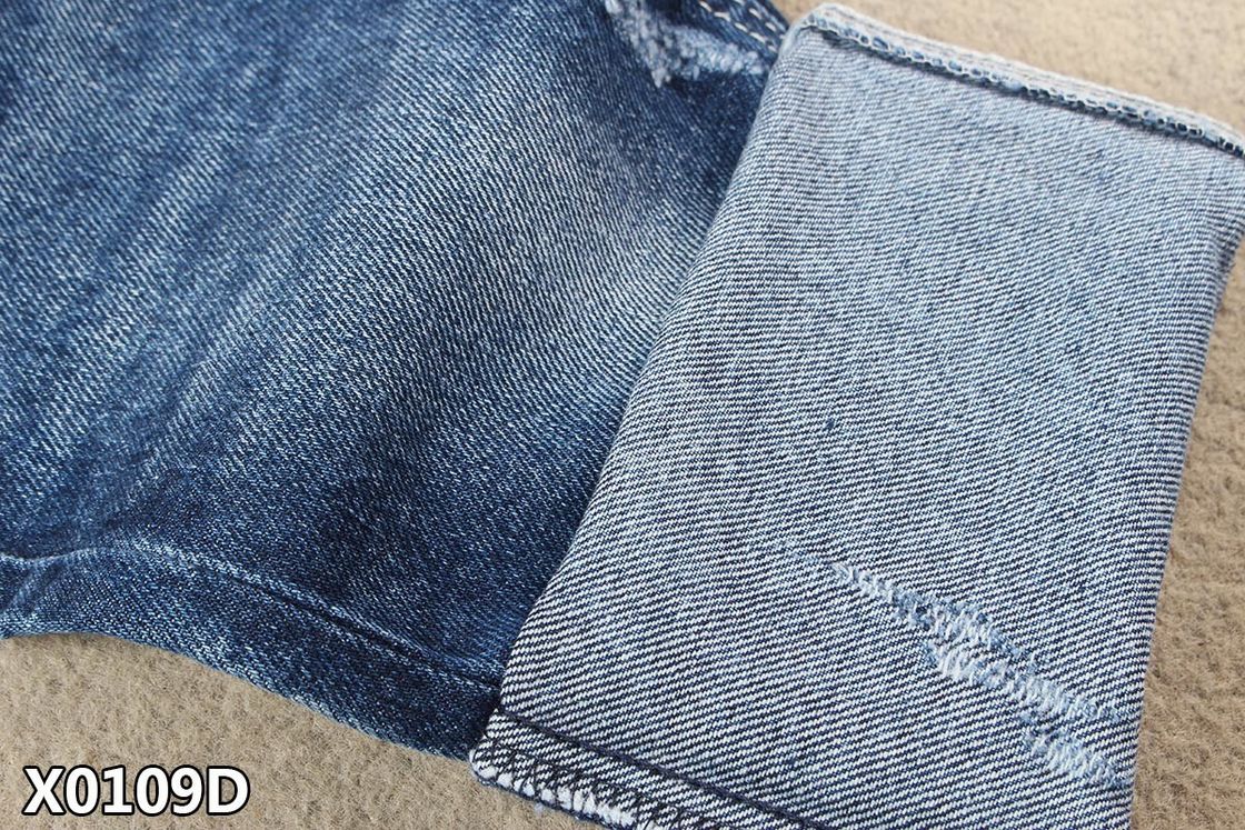 100 bleu-foncé superbes lourds de cru d'usage de travail de tissu de denim du coton 14.5oz