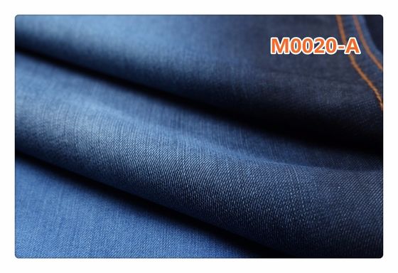 Bon prix tissu modal de denim de coton de gris de bleu d'indigo de 5,5 onces pour des jeans de robe de jupe de chemise en ligne