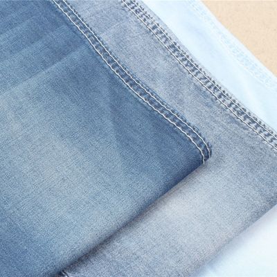 Bon prix Fabricant 100% bleu-foncé de tissus de couleur de denim de chemise en coton en ligne