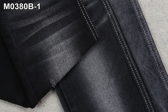 Bon prix Tissu de denim de 11,7 d'once de noir de couleur de coton de Spandex jeans d'hommes en ligne
