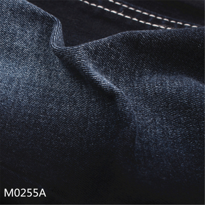 Haut tissu de denim de bout droit de Spandex pour la largeur des femmes 142cm