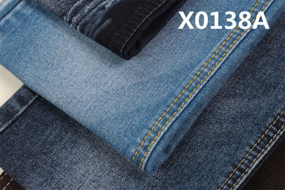 Bon prix sanforisage bleu-foncé superbe de 10.6Oz Grey Power Stretch Denim Fabric en ligne