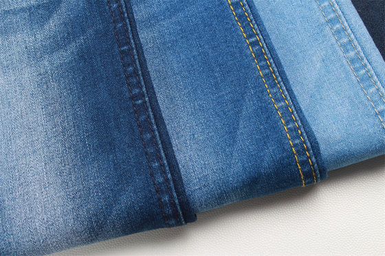9,3 onces avec le tissu cru de tissu de textile matériel extensible de jeans de mèche