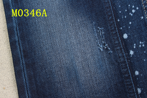 tissu tissé matériel de denim de jeans de bout droit de la double couche 10Oz pour des femmes