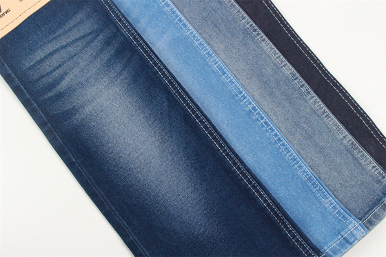 Nuance bleu-foncé de grande largeur crue du tissu 160cm de denim d'OEM 343gsm