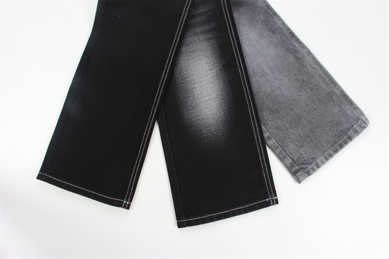 Aucun tissu de denim de polyester de coton de bout droit 13.4Oz largeur de 180cm 70/71 ''