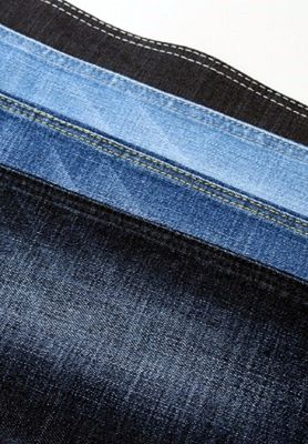 Bon prix 10.5 oz de coton bleu foncé/polyester/spandex en denim étirable pour jeans en ligne