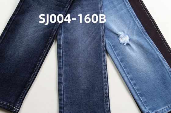 Bon prix 12 oz de tissu denim tissé en bleu foncé pour jeans en ligne